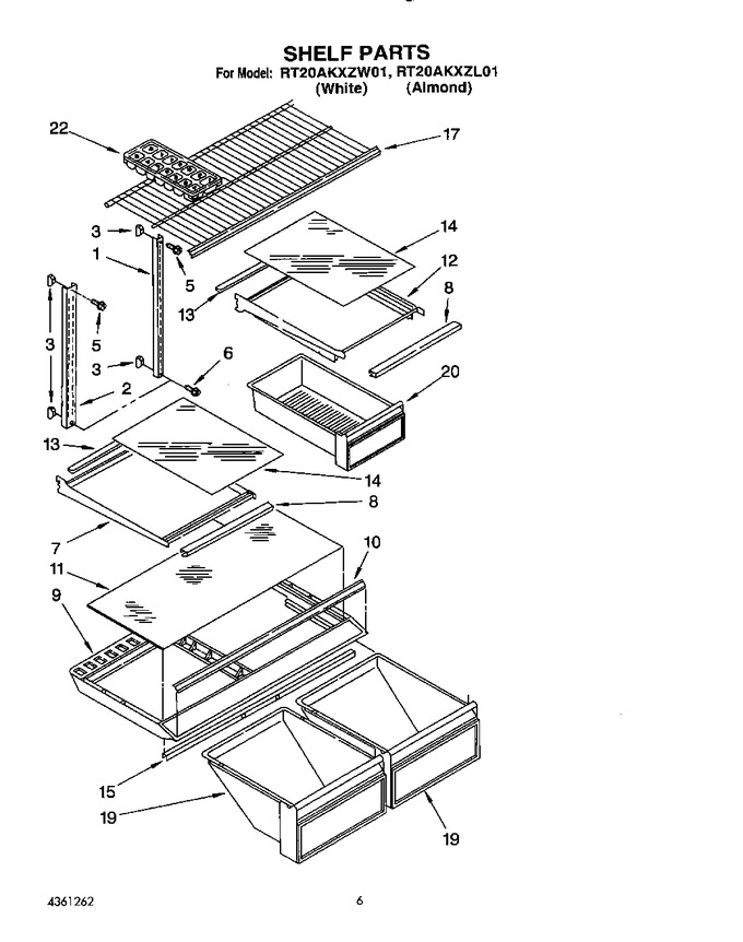 Diagram for RT20AKXZW01