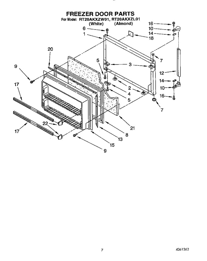 Diagram for RT20AKXZW01