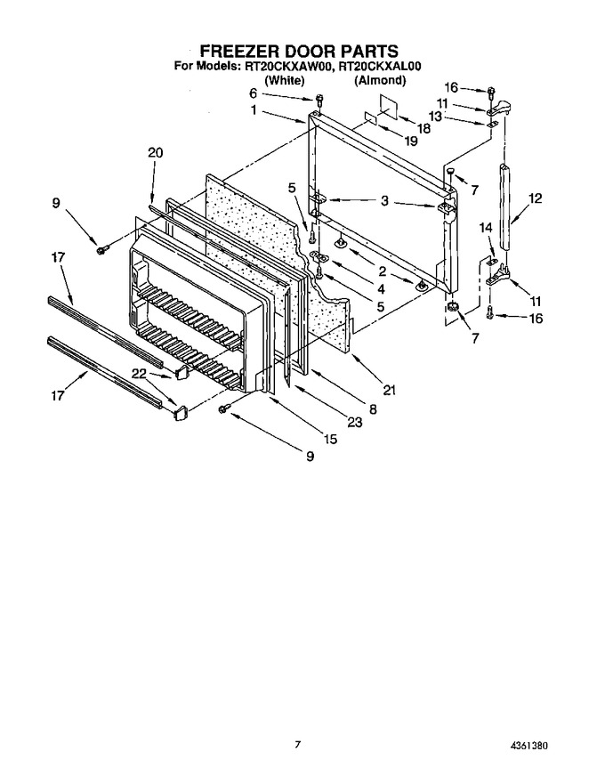 Diagram for RT20CKXAW00