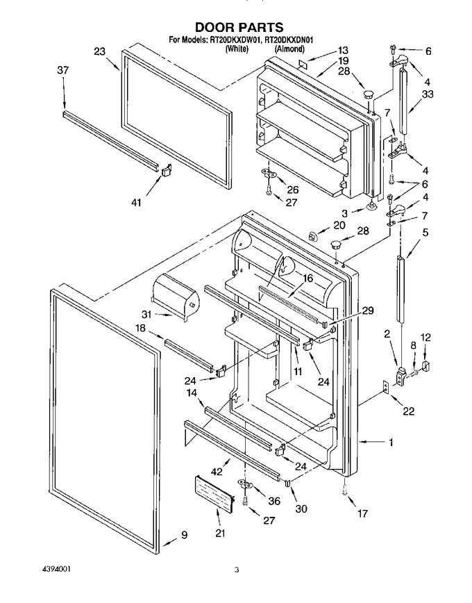 Diagram for RT20DKXDW01