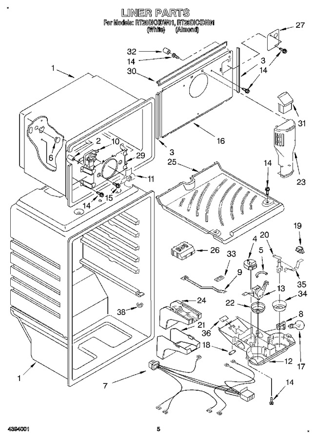 Diagram for RT20DKXDN01