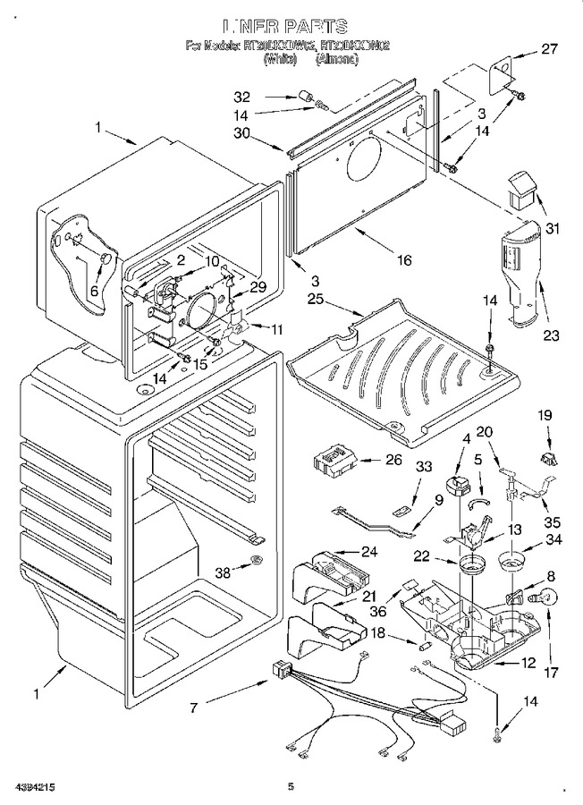 Diagram for RT20DKXDW02
