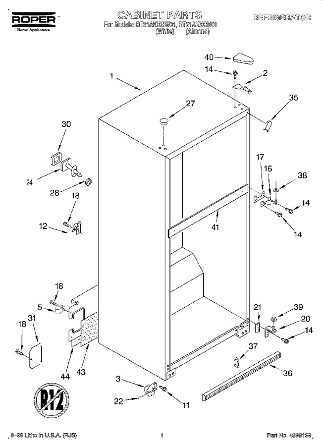 Diagram for RT21AKXGW01