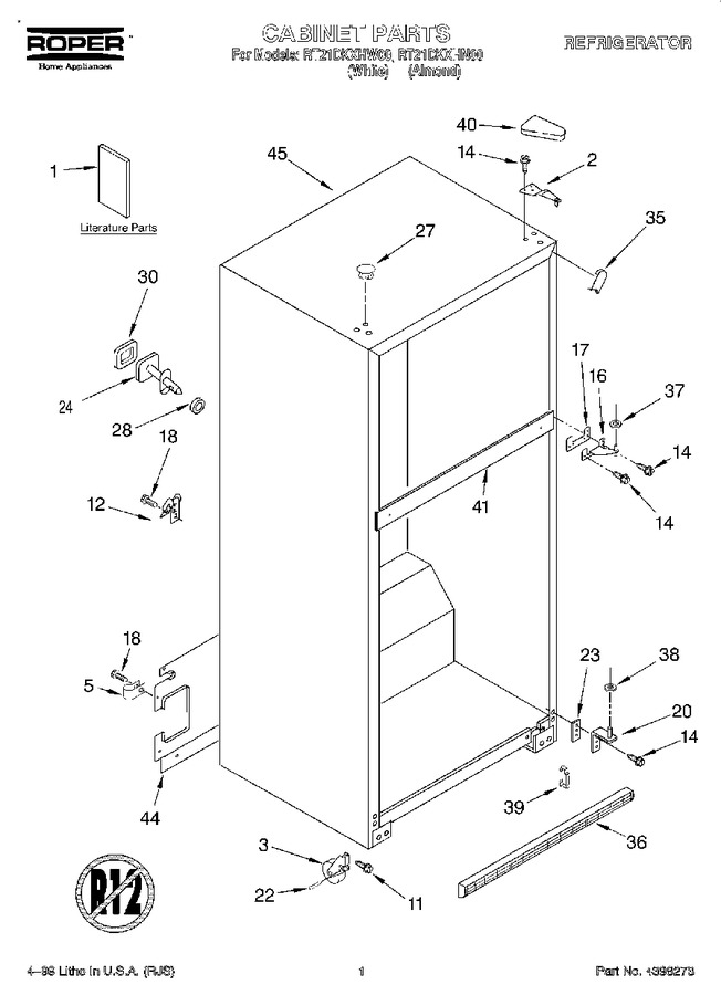 Diagram for RT21DKXHN00