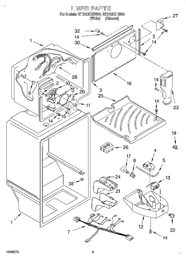 Diagram for RT21DKXHN00