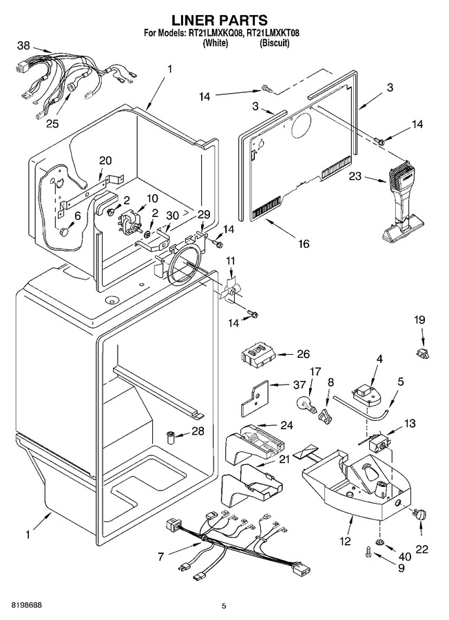 Diagram for RT21LMXKT08