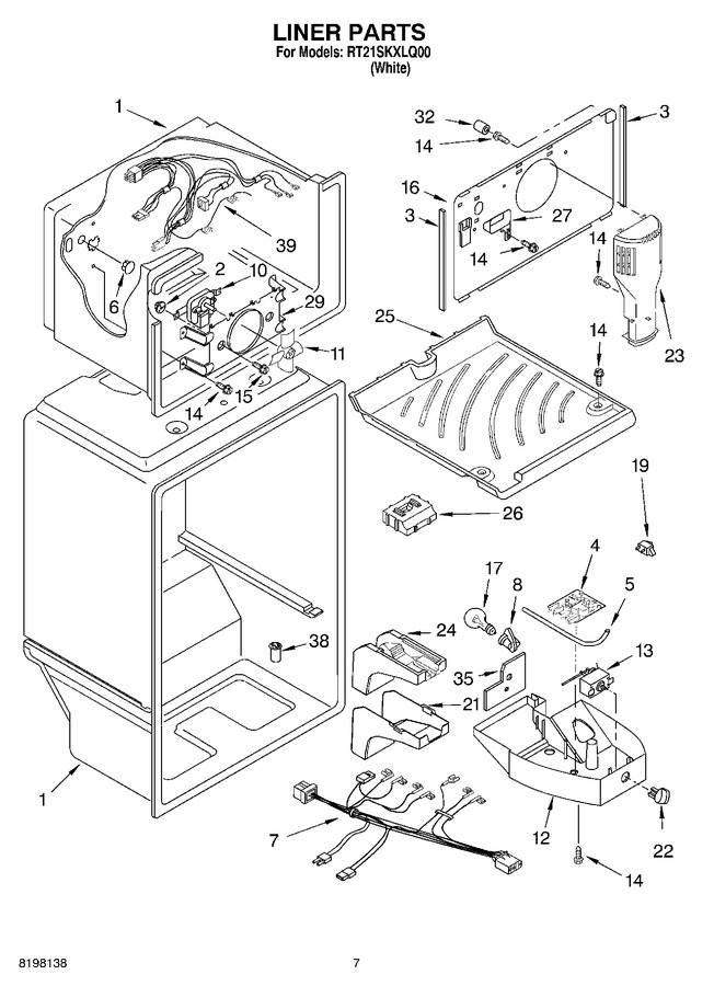 Diagram for RT21SKXLQ00