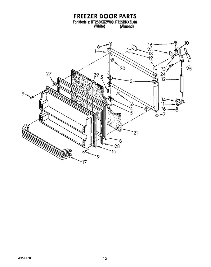 Diagram for RT25BKXZW00
