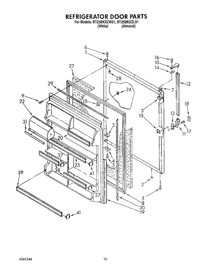 Diagram for RT25BKXZW01