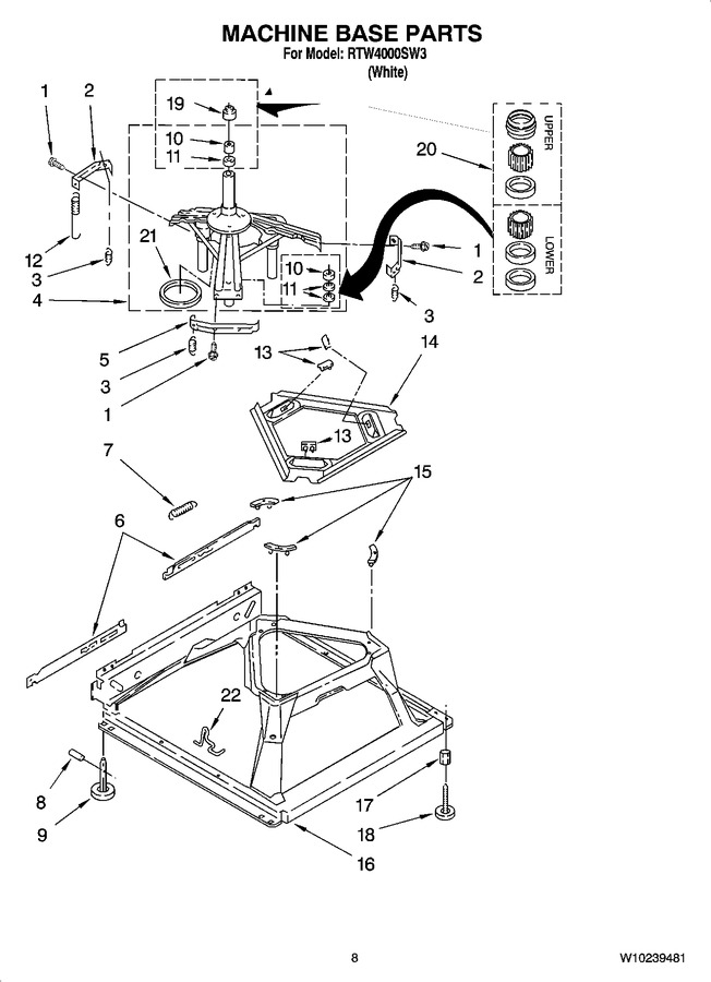 Diagram for RTW4000SW3