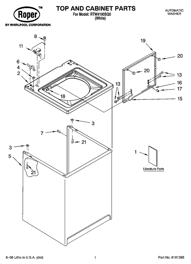 Diagram for RTW4100SQ0
