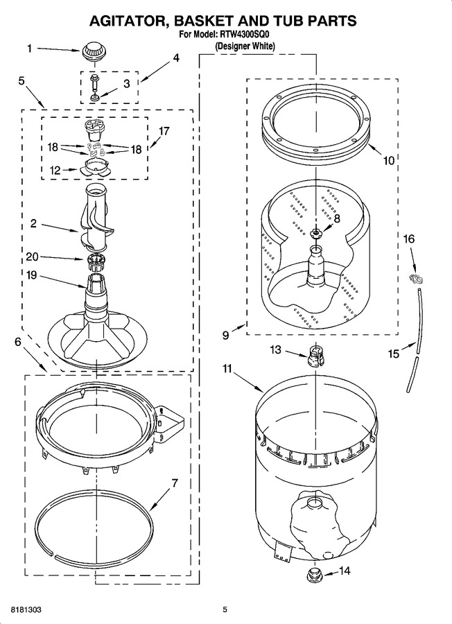 Diagram for RTW4300SQ0
