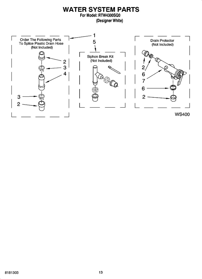 Diagram for RTW4300SQ0