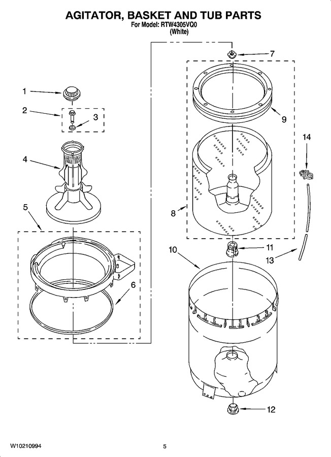 Diagram for RTW4305VQ0