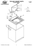 Diagram for 01 - Top And Cabinet Parts