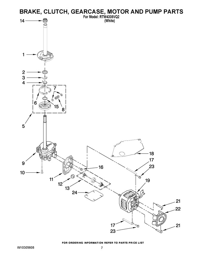 Diagram for RTW4305VQ2