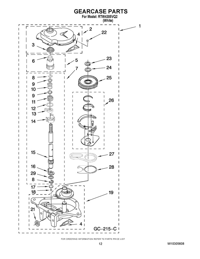 Diagram for RTW4305VQ2