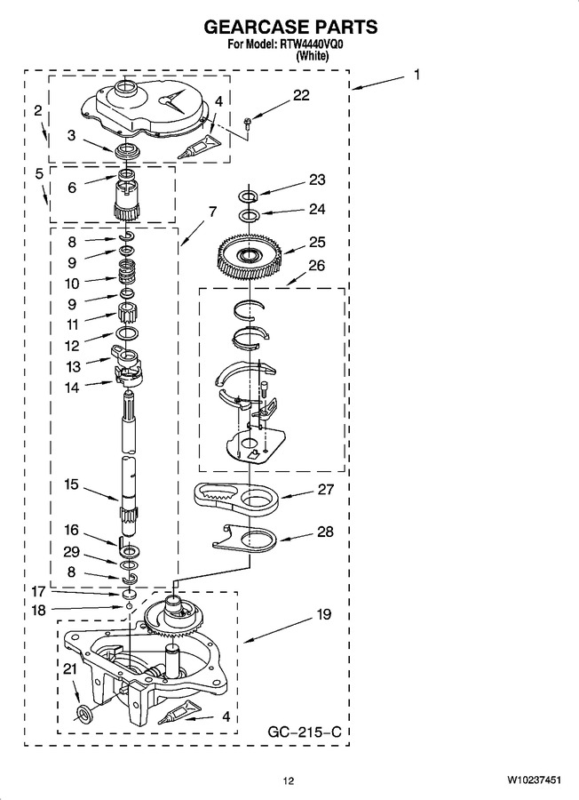 Diagram for RTW4440VQ0