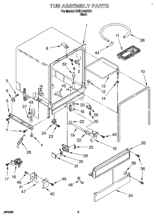 Diagram for RUD1000DB1
