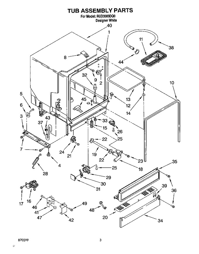 Diagram for RUD3000DQ0