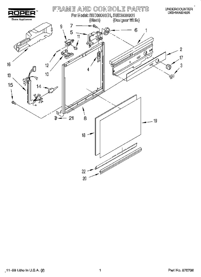 Diagram for RUD3000GB1