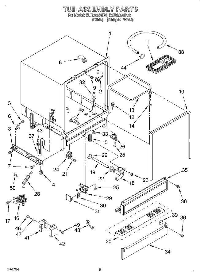 Diagram for RUD3000HB0