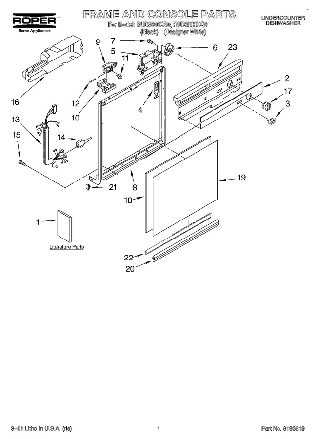 Diagram for RUD3000KB0