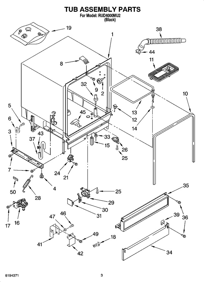 Diagram for RUD4000MU2