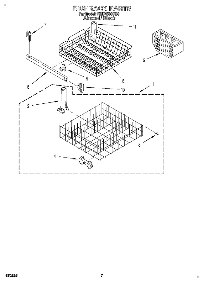 Diagram for RUD4500DB0