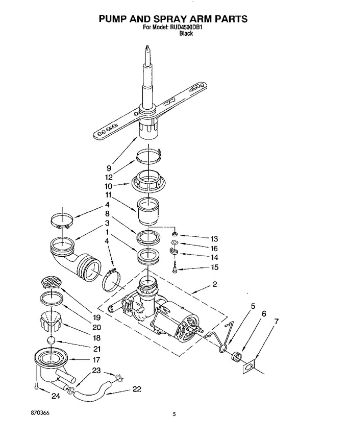 Diagram for RUD4500DB1