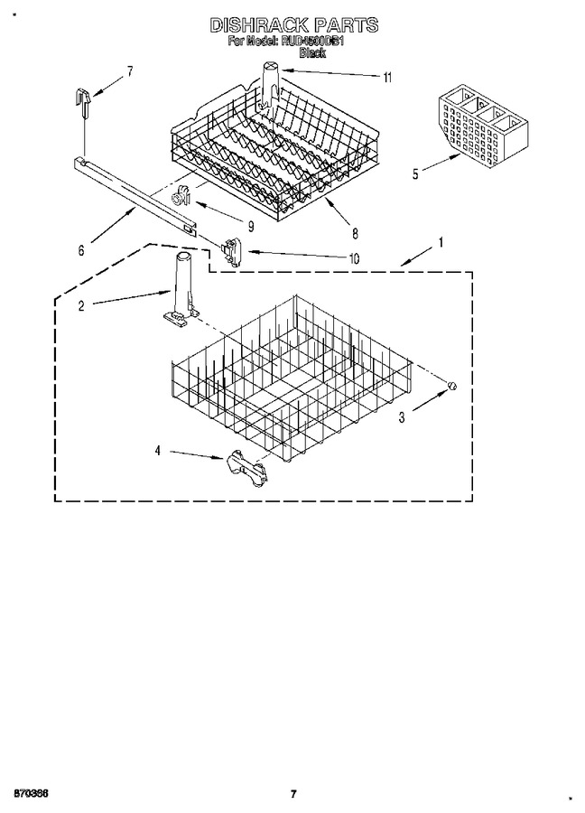 Diagram for RUD4500DB1