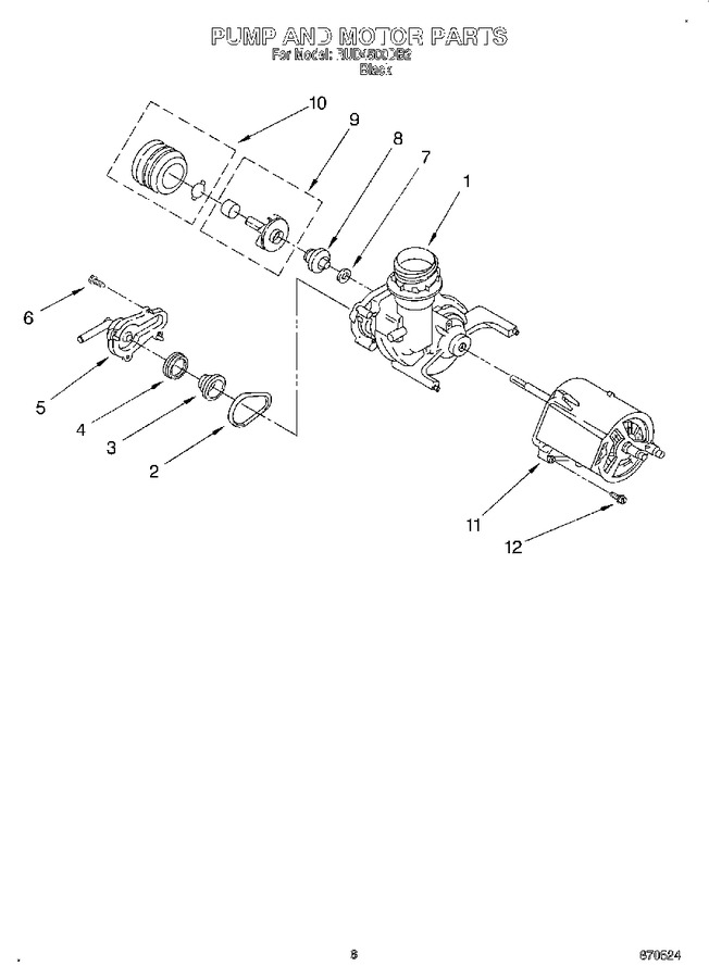 Diagram for RUD4500DB2