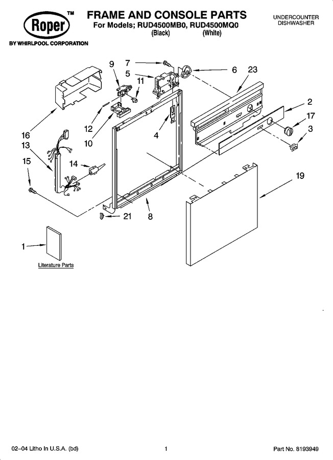 Diagram for RUD4500MQ0