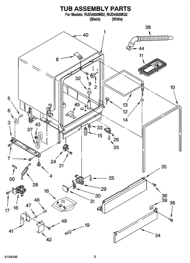 Diagram for RUD4500MB2