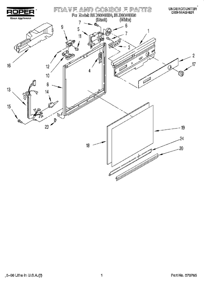 Diagram for RUD5000HQ0