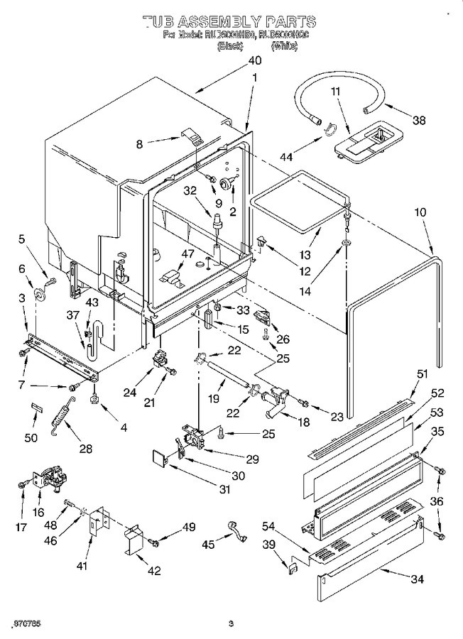 Diagram for RUD5000HB0