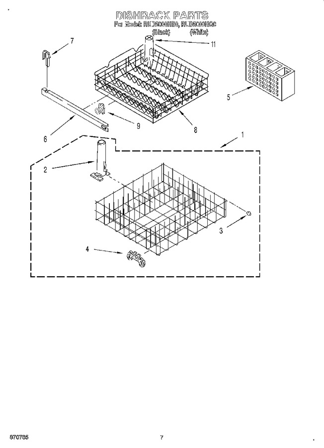 Diagram for RUD5000HQ0