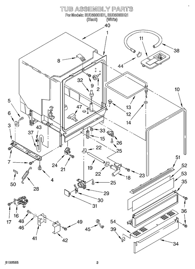 Diagram for RUD5000HB1