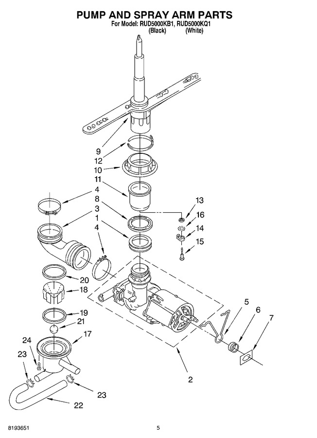 Diagram for RUD5000KB1