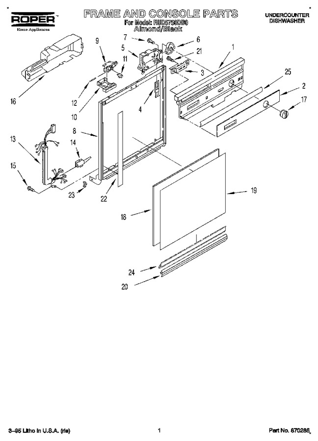 Diagram for RUD5750DB0