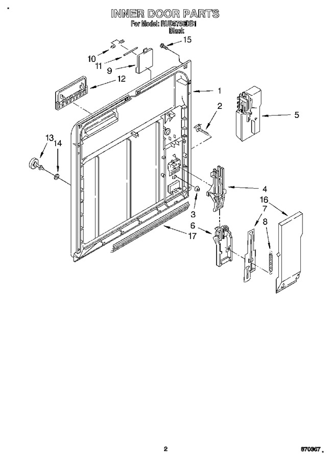 Diagram for RUD5750DB1