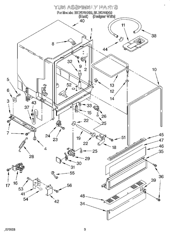 Diagram for RUD5750DQ2