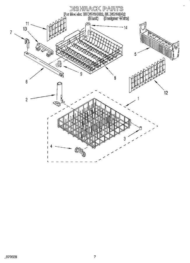 Diagram for RUD5750DQ2