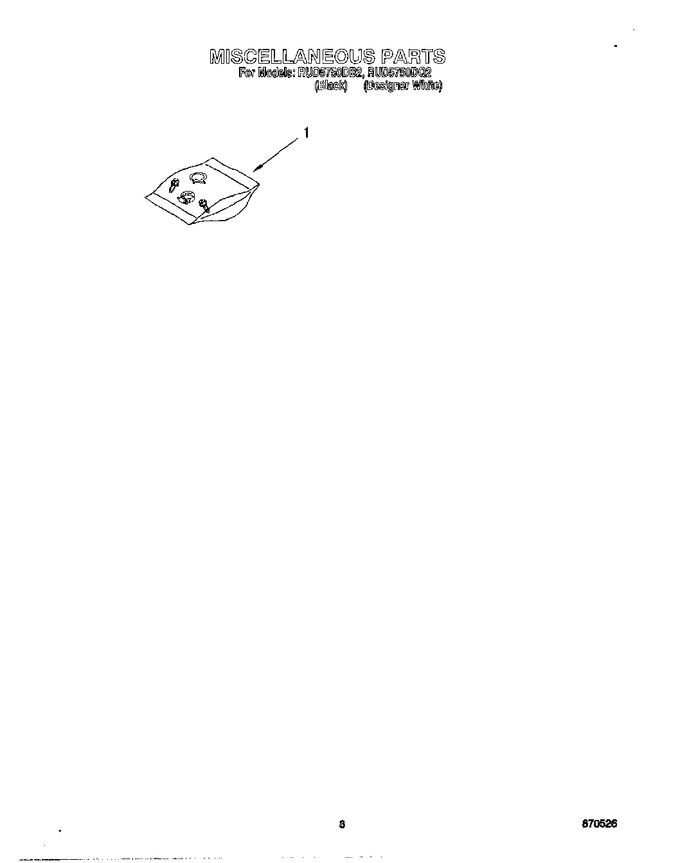 Diagram for RUD5750DB2