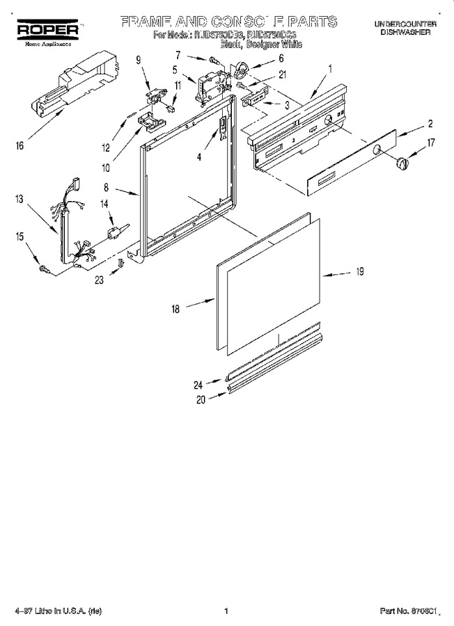 Diagram for RUD5750DB3