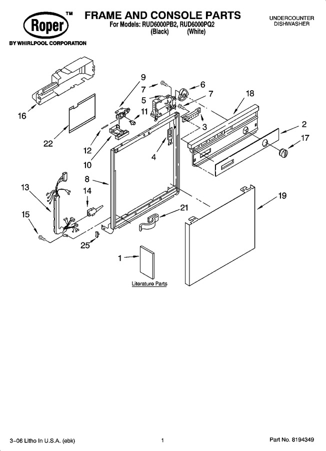 Diagram for RUD6000PB2