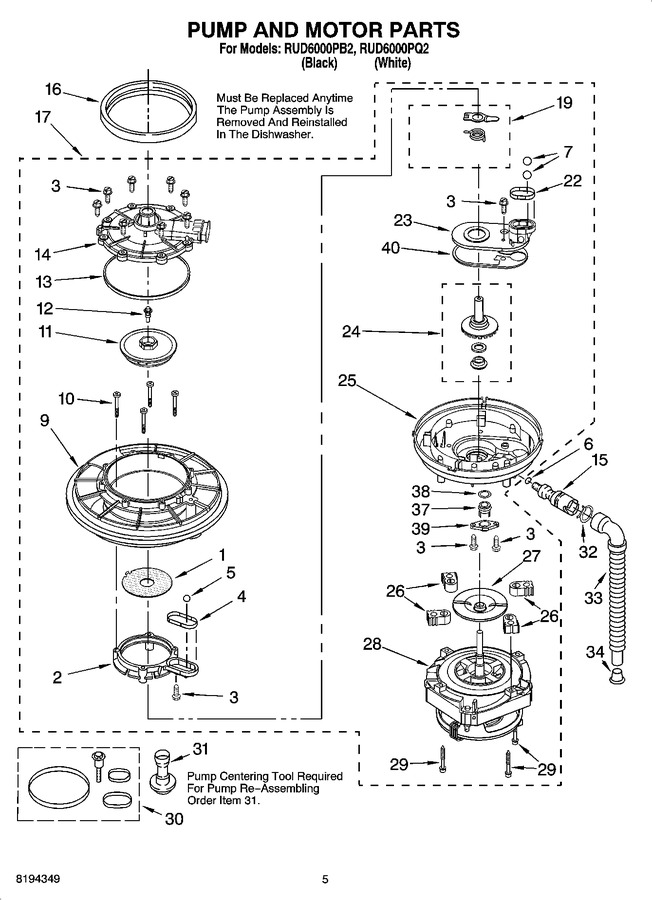 Diagram for RUD6000PB2