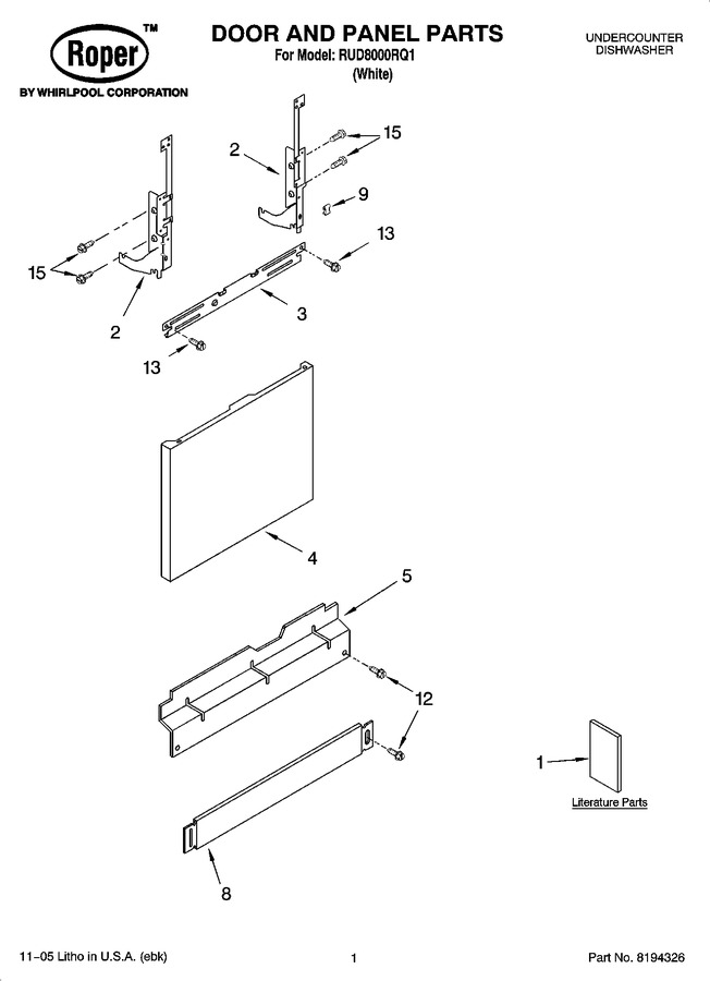 Diagram for RUD8000RQ1