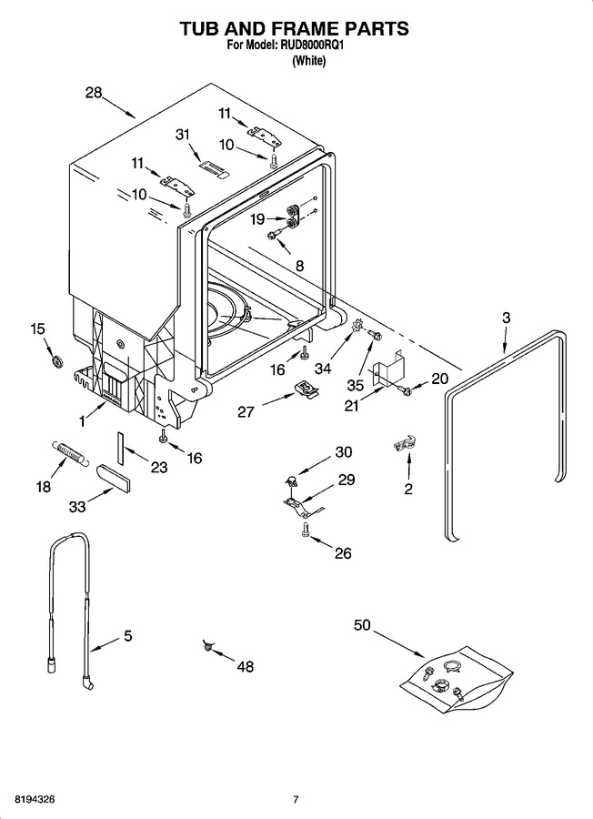 Diagram for RUD8000RQ1