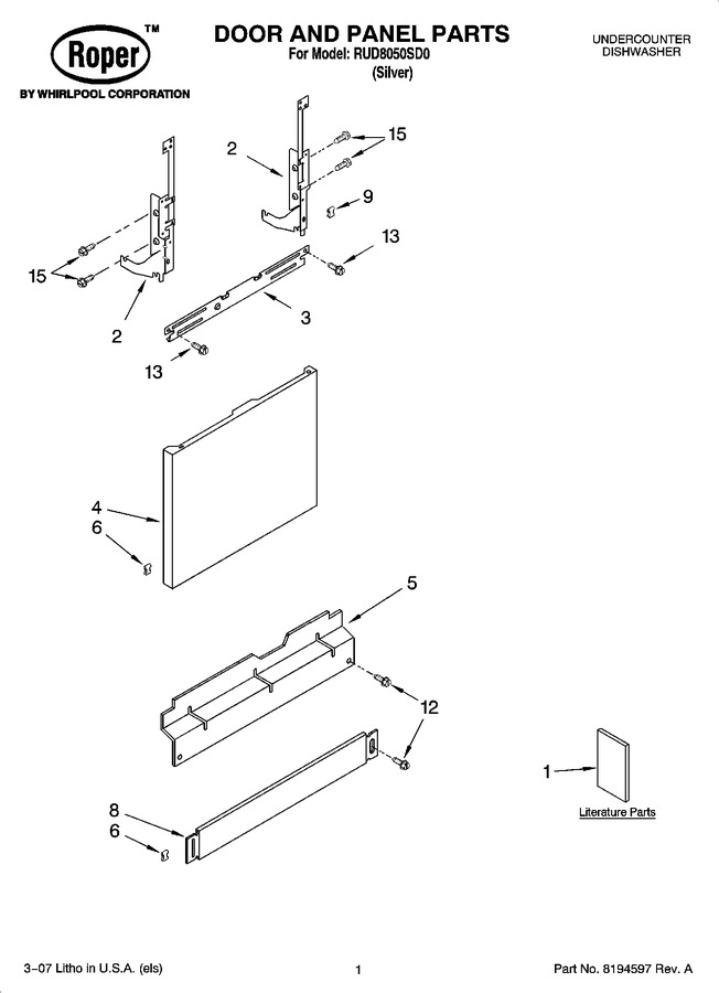 Diagram for RUD8050SD0